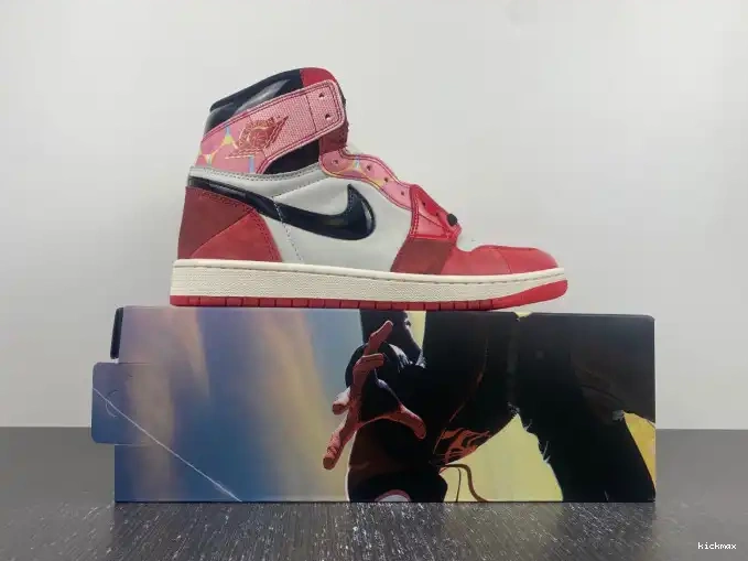 Rep MAX OG Jordan 1 Across High DV1748-601 Spider-Verse the Spider-Man 0517